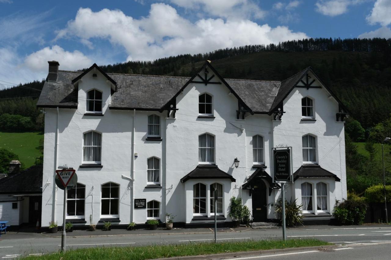 The Buckley Arms Hotel Dinas Mawddwy Exterior foto